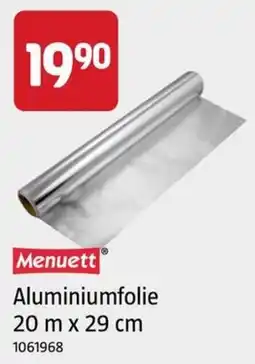 Jula Menuett aluminiumfolie erbjuda