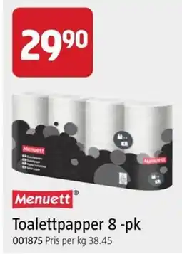 Jula Menuett Toalettpapper erbjuda