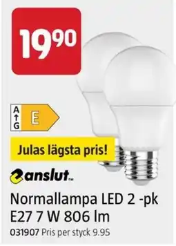 Jula anslut normallampa led erbjuda