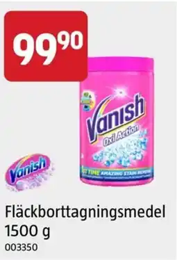 Jula Vanish fläckborttagningsmedel erbjuda