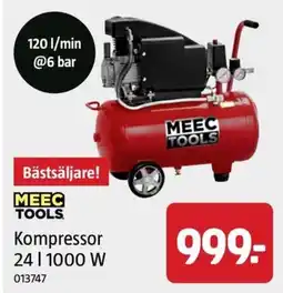 Jula MeeC Tools kompressor erbjuda