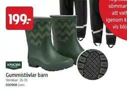 Jula Kayoba Gummistövlar barn erbjuda