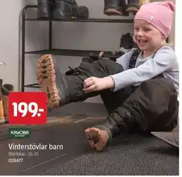 Jula Kayoba vinterstövlar barn erbjuda