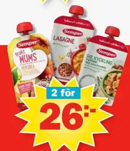 Pekås Semper frukt MUMS erbjuda