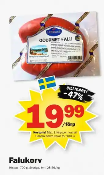 Hissas Falukorv