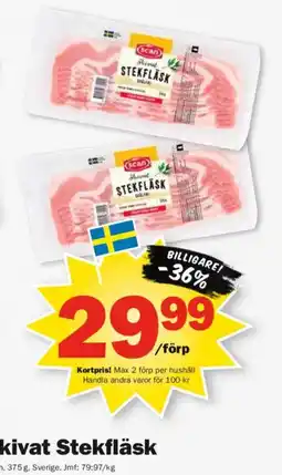 Pekås Scan skivat stekfläsk erbjuda