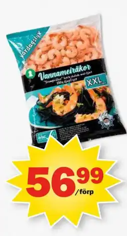 Pekås Vannameiräkor erbjuda