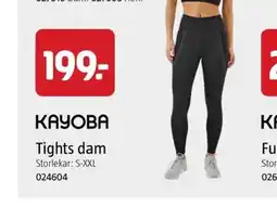 Jula Kayoba tights dam erbjuda