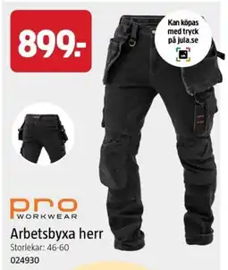 Jula Pro workwear Arbetsbyxa herr erbjuda