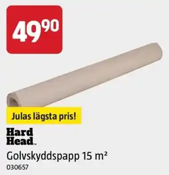 Jula Hard Head Golvskyddspapp erbjuda