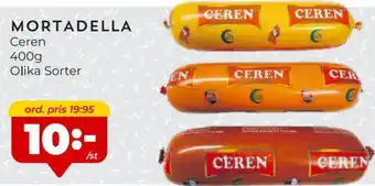 Matrix Butikerna Ceren Mortadella 400g erbjuda