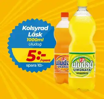 Matrix Butikerna Uludag Kolsyrad Läsk 1000ml erbjuda