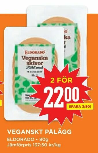 Willys Veganskt pålägg erbjuda