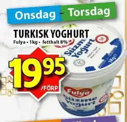 Matvärlden Tensta TURKISK YOGHURT erbjuda