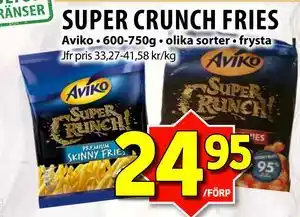 Matvärlden Tensta SUPER CRUNCH FRIES erbjuda