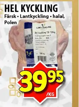 Matvärlden Tensta HEL KYCKLING erbjuda