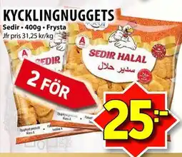 Matvärlden Tensta KYCKLINGNUGGETS erbjuda