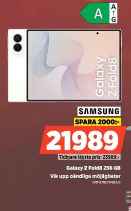 Power Samsung galaxy z fold8 erbjuda
