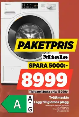 Power Miele tvättmaskin erbjuda