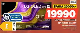 Power LG 65" 4K OLED Smart TV erbjuda