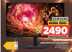 Power Samsung Odyssey G5 G50F erbjuda