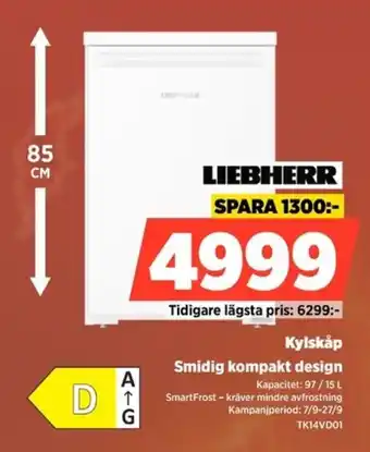 Power Liebherr kylskåp erbjuda
