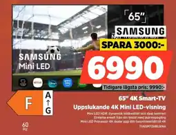 Power Samsung 4K Mini LED-TV erbjuda