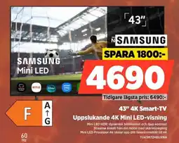 Power Samsung 43" 4K Smart-TV erbjuda