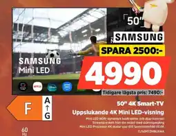 Power Samsung 50" 4K Smart-TV erbjuda