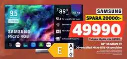 Power Samsung 85" 4K Smart TV erbjuda