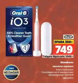 Power Oral-B iO3 erbjuda