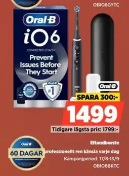 Power Oral-B el tandborste erbjuda