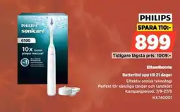 Power Philips el tandborste erbjuda