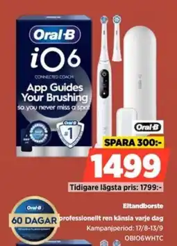 Power Oral-B iO6 erbjuda