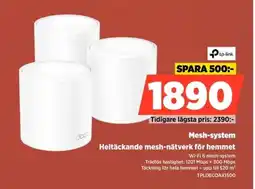 Power tp-link mesh-system erbjuda