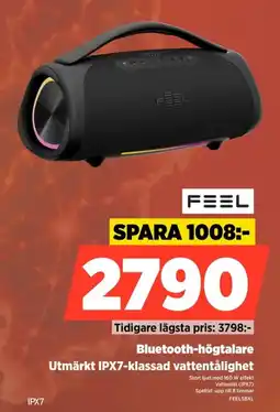 Power Feel bluetooth-högtalare erbjuda