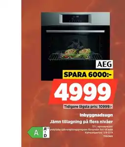 Power Aeg inbyggnadsugn erbjuda