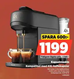 Power Philips kapselmaskin erbjuda