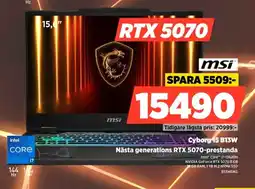 Power msi cyborg 15 b13w erbjuda