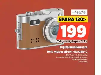 Power dacota digital minikamera erbjuda