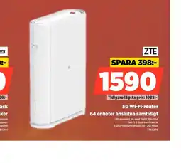 Power Zte 5g wi-fi-router erbjuda