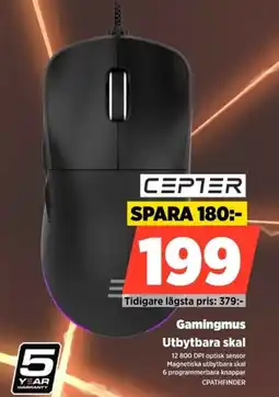 Power Cepter gamingmus erbjuda