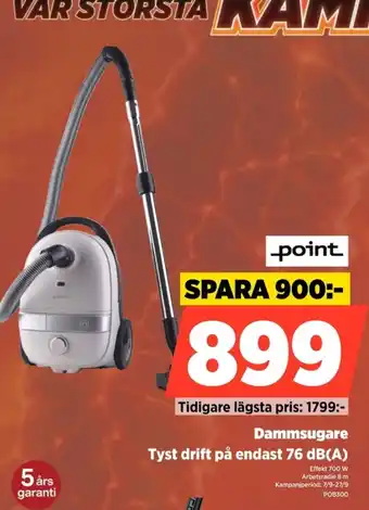Power Point dammsugare erbjuda