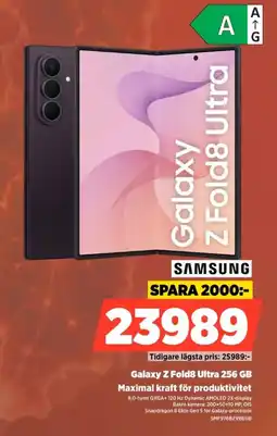 Power Samsung galaxy z fold8 ultra erbjuda