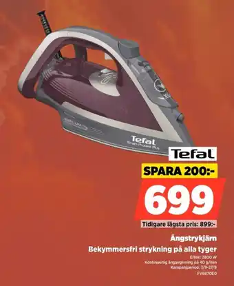 Power Tefal ångstrykjärn erbjuda