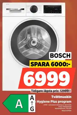 Power Bosch tvättmaskin erbjuda