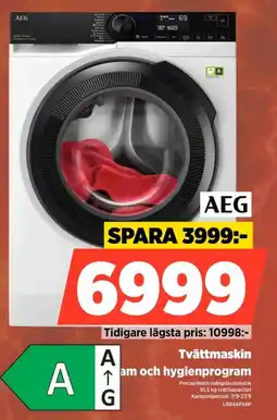 Power Aeg tvättmaskin erbjuda