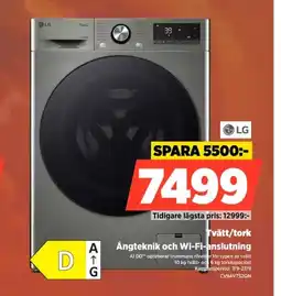 Power LG Tvätt/tork erbjuda