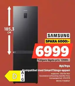 Power Samsung kyl/frys erbjuda