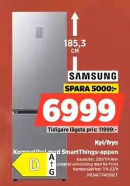 Power Samsung kyl/frys erbjuda